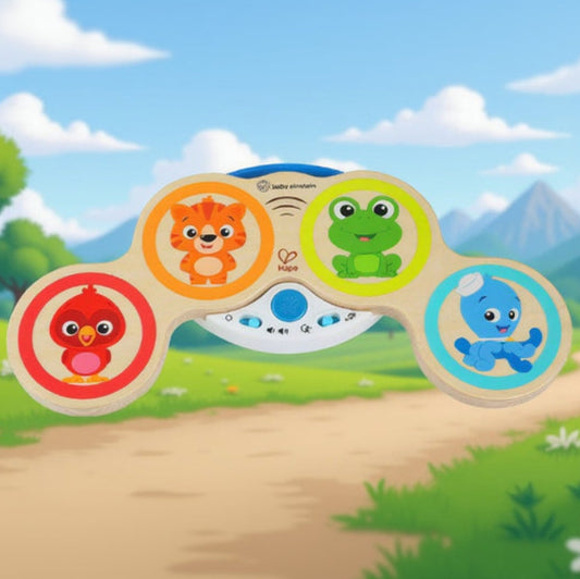 baby einstein drewniane bębenki sensoryczne dla dzieci