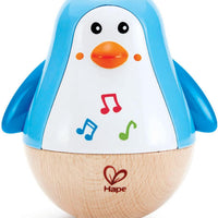 Hape Penguin Musical Wobbler – Interactive Baby Toy for Infants