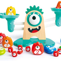 Hape Wooden STEM Balance Scale – Educational Math & Science Toy for Kids