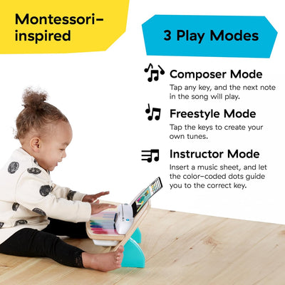 baby einstein pianinko drewniane sensoryczne dla dzieci