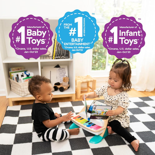 Baby Einstein Wooden Sensory Piano – Musical Learning Toy for Children
