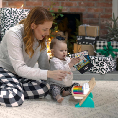 baby einstein pianinko drewniane sensoryczne dla dzieci