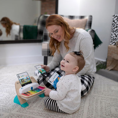 baby einstein pianinko drewniane sensoryczne dla dzieci