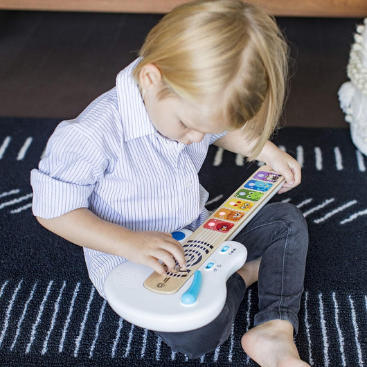 baby einstein gitara elektroniczna drewniana 6m