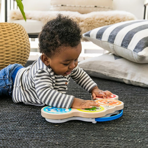 Baby Einstein Wooden Sensory Drums – Musical Toy for Children